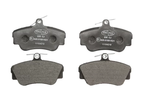 DELPHI LP0639 Brake pad set