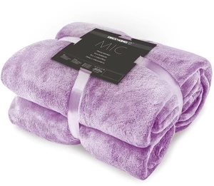 Pledas DecoKing Mic, violetinis, 160 cm x 210 cm