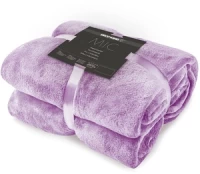 Pledas DecoKing Mic, violetinis, 160 cm x 210 cm kaina