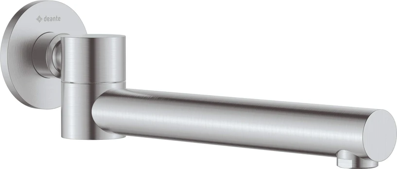 Foldable bathtub spout - round