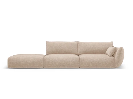 Left Sofa, "Matera", 4 Seats, 264x110x85 Made in Europe