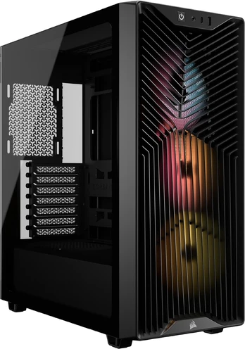 Corsair Microsystems Corsair 3200D RS ARGB case, juodas