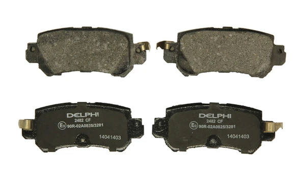 DELPHI LP2482 Brake pad set