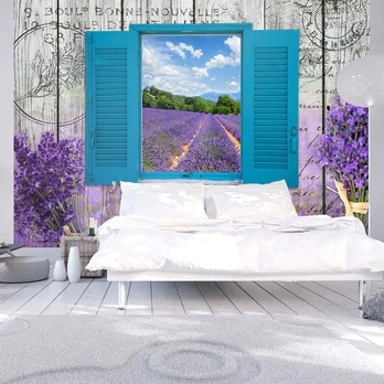 Artgeist Fototapetas - Lavender Recollection