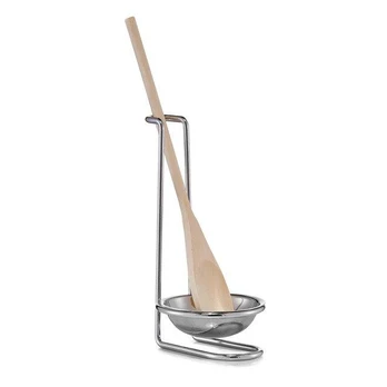 Bucket holder + wooden spoon, set, ZELLER