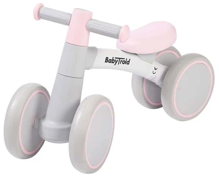 Paspirtukas BabyTrold Roller, rožinis
