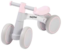 Paspirtukas BabyTrold Roller, rožinis kaina