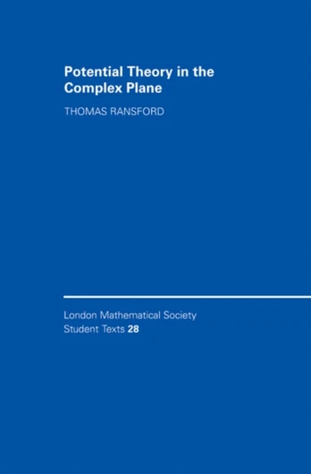 Potential Theory in the Complex Plane