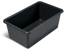 Skalbimo vonelė Prosperplast, 60 l, juodos spalvos