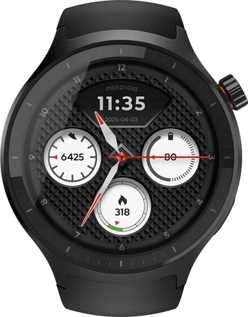 Motorola Moto Watch Volcanic Ash (Juodas)