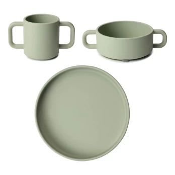 Everleigh & Me - Children Tableware Set - Olive (381038)