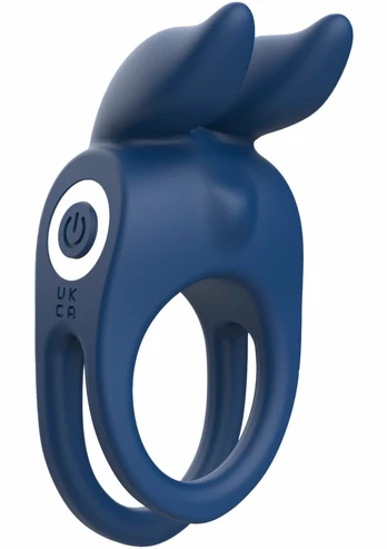 Fierce Rabbit Ring Vibrating + Remote, Silicone, 10 Modes, Waterproof
