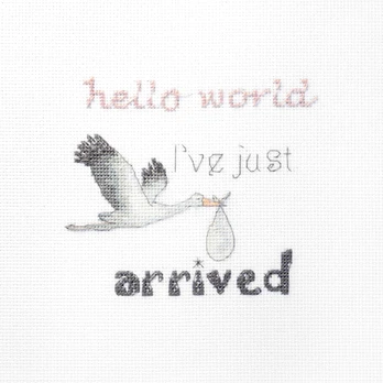 A Gift for a Newborn SLETI931 - siuvinėjimo kryželiu rinkinys