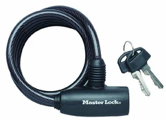 Dviračio užraktas-trosas Masterlock, 1,8 m kaina