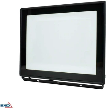 Bemko 200W LED prožektorius KASTEL, juodas, 4000K, IP65