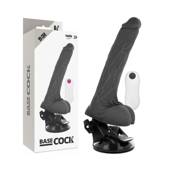 BASECOCK - Realistiškas vibratorius su pulteliu