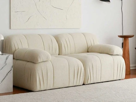 Atelier Del Sofa Sofa Soli 2 Seater - Baltas