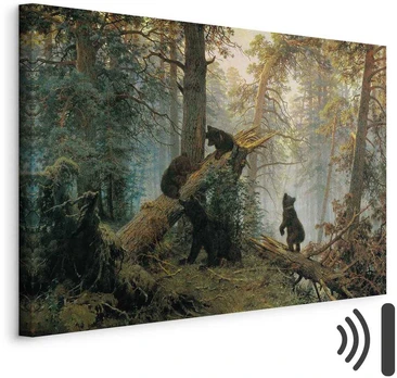 Artgeist Paveikslas - Ivan Shishkin – Morning in a Pine Forest