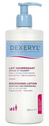 Ducray Dexeryl maitininantis Lotion 1 Tube, 500 ml