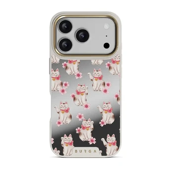 Maneki Neko - iPhone 17 Pro Case, Elite Mirror Light (MagSafe) / Gold