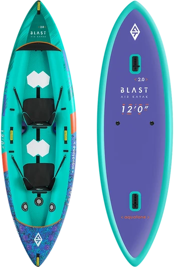 Pripučiama baidarė Aquatone BLAST 12'0" 2 vietų