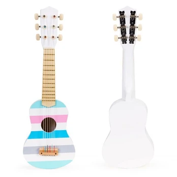 Medinė vaikiška gitara Ecotoys