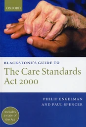 Blackstone's Guide to the Care Standards Act 2000 kaina