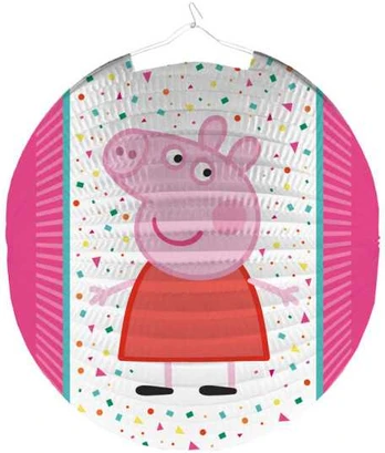 Peppa Pig šventinis žibintas 25 cm