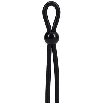 Sport Fucker Secur-Lok Adjustable Silicone Ring Black