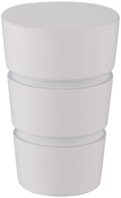 Antgalis Domoletti Walec Basic, Ø 19 mm, balta kaina
