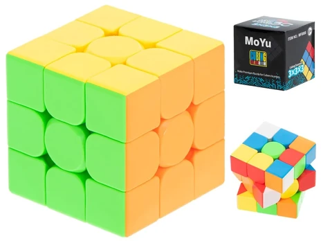 Spalvotas galvosūkis RUBIKO KUBAS 3x3 (3520)