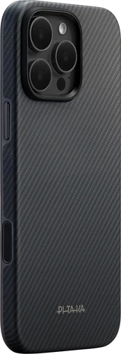Dėklas Pitaka Summa Case, Juodas/Pilkas – Apple iPhone 16 Pro