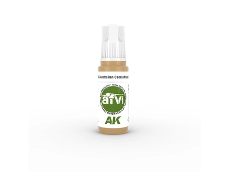 AK Interactive - Australian Camouflage Brown – AFV 3rd generation Akriliniai dažai, 17ml, AK11347