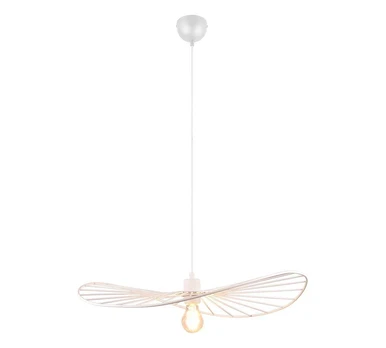 Trio-Lighting Chapeau E27 matt white piekaramā lampa