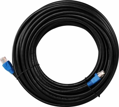 Goobay Cat 6 Lauko Patch Kabelis U/utp, Juodas, 40m