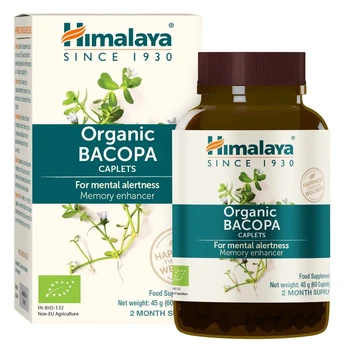 Himalaya Organic Bacopa - 60 tablečių