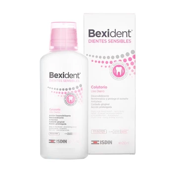 Burnos skalavimo skystis Isdin Bexident Sensitive Teeth, 250 ml