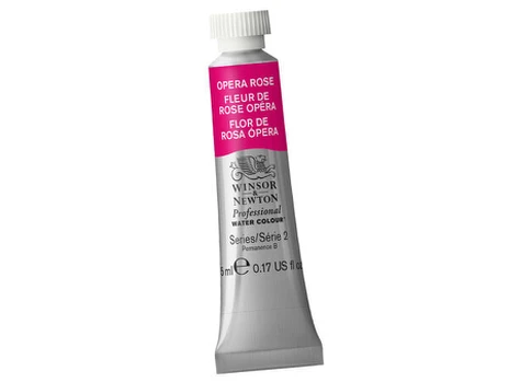 Akvareliniai dažai W&N Professional 5ml 448 opera rose