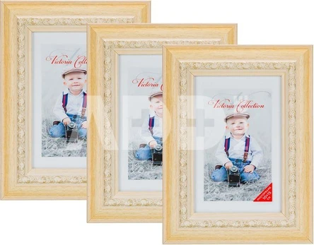 Photo frame Seoul 10x15, beige 3pcs (1303539) | 21363