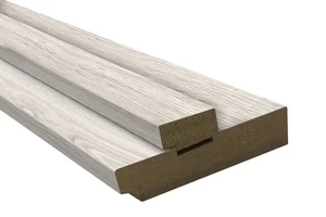 Durų stakta, 202.4 cm x 8 cm x 3.3 cm, ąžuolo