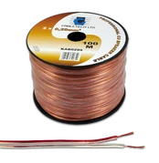 Cabletech Laidas kolonėlėms 2x0.2mm² skaidrus, OFC varinis kaina