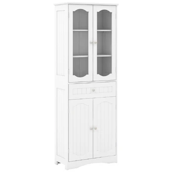 Bonideco Select Vonios spintelė 60x30x160cm., baltos spalvos
