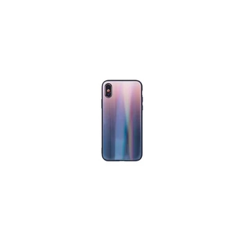 iLike Apple iPhone 7 Plus / iPhone 8 Plus Aurora Glass dėklas rudas juodas