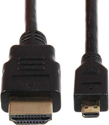 Raspberry Kabelis Joy-IT Micro-HDMI K-1481 1.8m bl