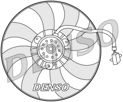 Ventiliatorius, radiatoriaus DENSO DER32007