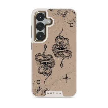 Gemini - Samsung Galaxy S25 Case, Elite Light (Magnetic) / Gold / Beige