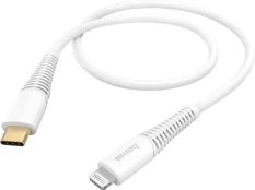 Fast Charging/Data Cable, USB-C - Lightning, 1.5 m, white kaina