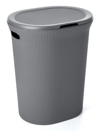 Skalbinių dėžė Tatay, 40 l, pilka