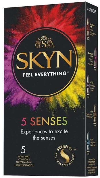 UNIMIL_Skyn 5 Senses prezerwatywy 5szt