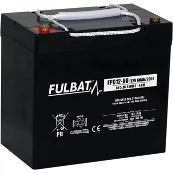 Akumuliatorius Fulbat FPC12-60 T6 60 Ah 12V